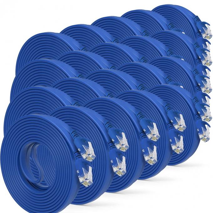 UTP STP Промышленный Cat5 Cat5e Cat6 Cat7 Flat RJ45 Patch Cord Network Lan Ethernet Extension Cable для маршрутизатора 8