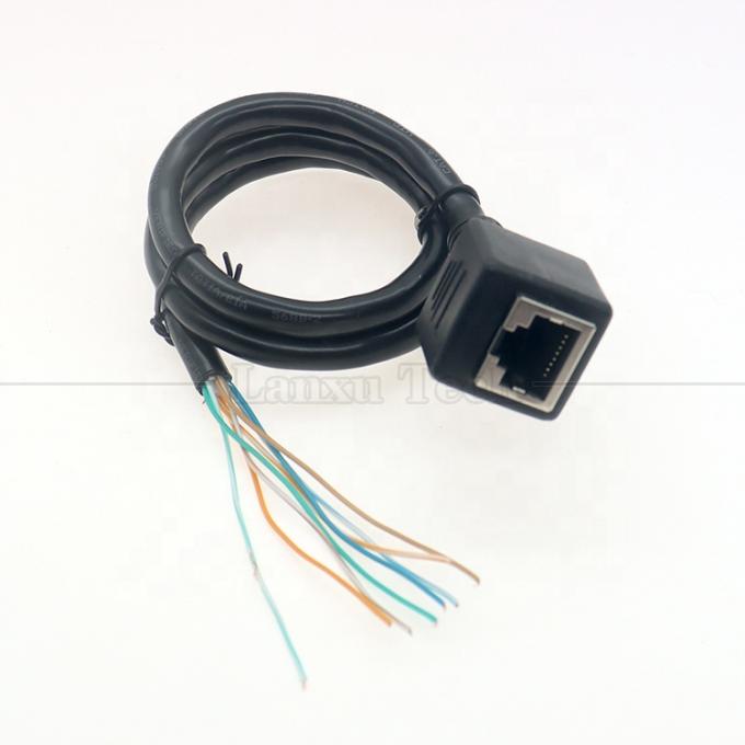 Высококачественный сетевой Ethernet Cta6 26AWG RJ45 8p8c Женский разъем для открытия 1