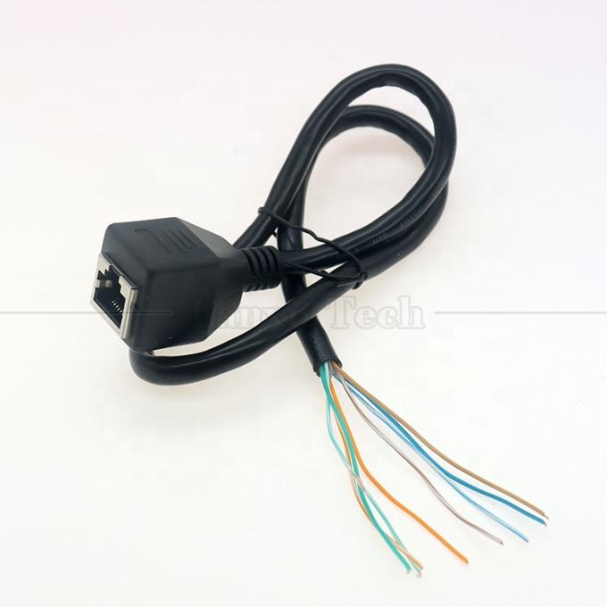 Высококачественный сетевой Ethernet Cta6 26AWG RJ45 8p8c Женский разъем для открытия 4