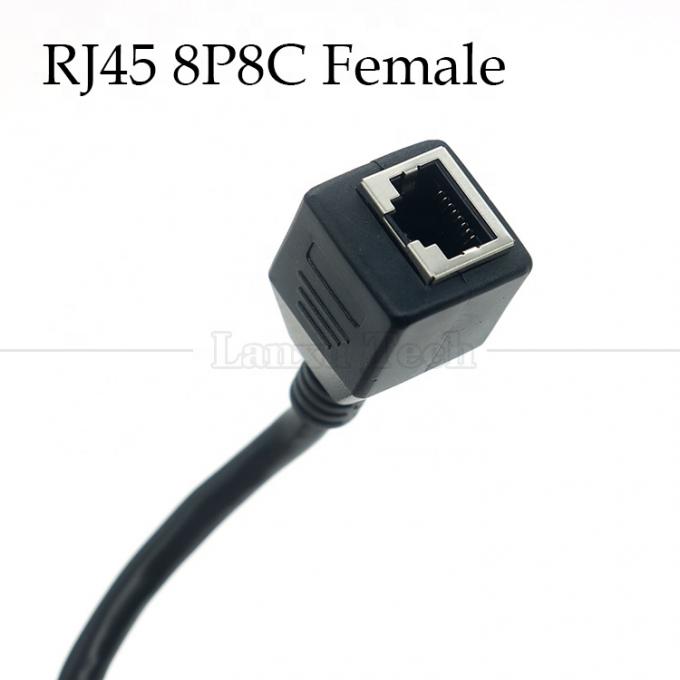 Высококачественный сетевой Ethernet Cta6 26AWG RJ45 8p8c Женский разъем для открытия 3