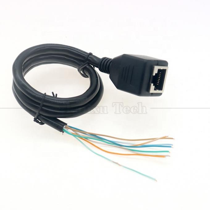 Высококачественный сетевой Ethernet Cta6 26AWG RJ45 8p8c Женский разъем для открытия 5
