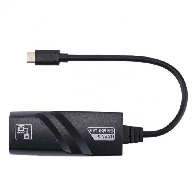 Высокосовместимый USB 3.1 типа C от мужского до гигабитного RJ45 Ethernet сетевой LAN адаптер для ноутбука 1