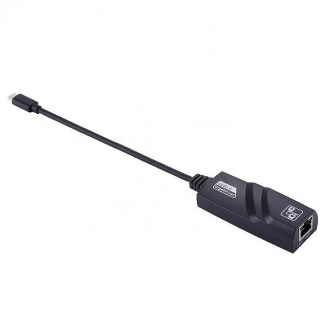 Высокосовместимый USB 3.1 типа C от мужского до гигабитного RJ45 Ethernet сетевой LAN адаптер для ноутбука 3