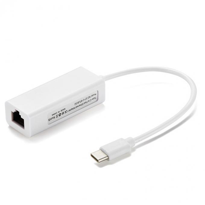 Plug and Play 100Mbps Гигабитный USB типа C на RJ45 Ethernet Lan Сетевой адаптер для ноутбука 0