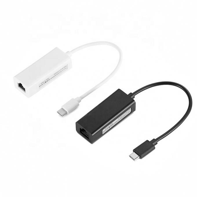 Plug and Play 100Mbps Гигабитный USB типа C на RJ45 Ethernet Lan Сетевой адаптер для ноутбука 5