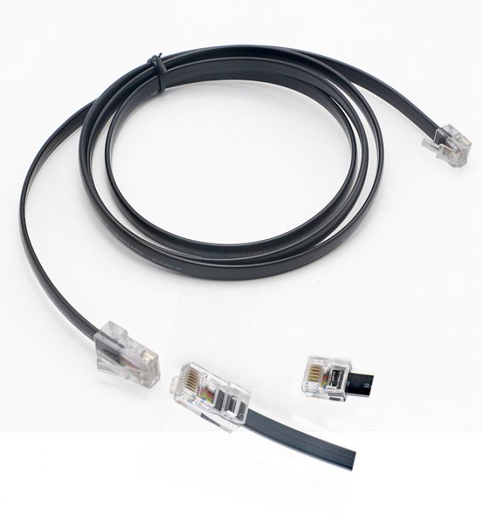 Настройка черного RJ45 8P8C на DSL RJ11 6P4C Телефонный модем Wan кабель 0
