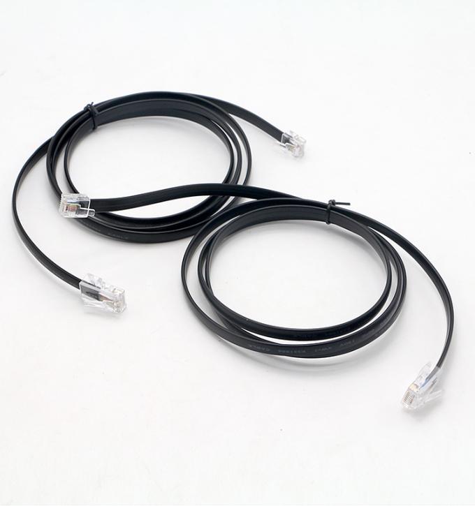 Настройка черного RJ45 8P8C на DSL RJ11 6P4C Телефонный модем Wan кабель 4