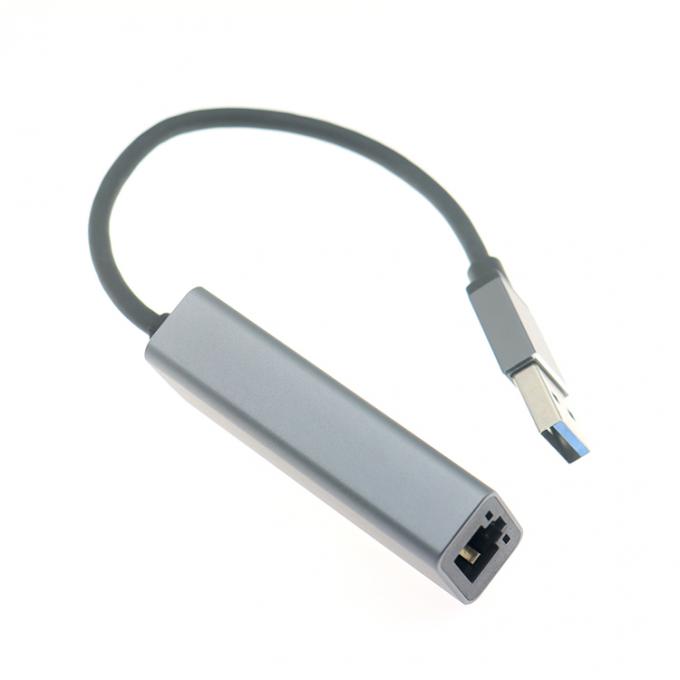 Супер скорость 1000 Мбит / с Металлическая оболочка USB 3.0 на Гигабитный RJ45 Ethernet адаптер 3