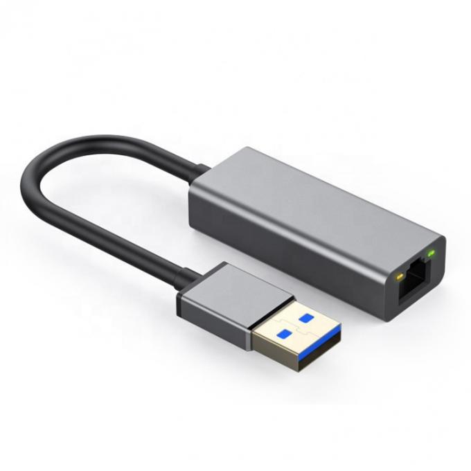 Супер скорость 1000 Мбит / с Металлическая оболочка USB 3.0 на Гигабитный RJ45 Ethernet адаптер 0