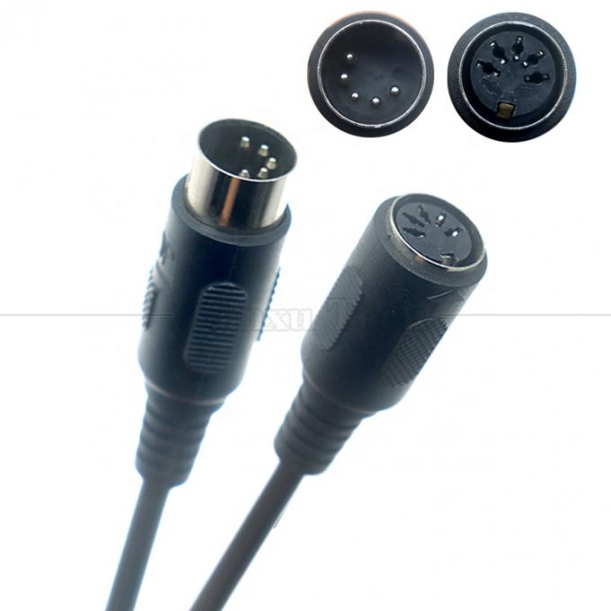 Высокое качество 1M 3M 5M Мужчина на женщину MIDI 5 PIN DIN расширительный кабель для гитары аудио клавиатуры 2