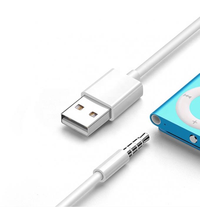 USB 2.0 Женщина на 3,5 мм Джек 3 полюса АУКС преобразователь адаптер для автомобильного аудио динамика 1
