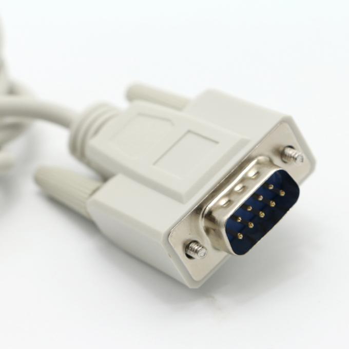 OEM Shield Мужчина на женщину DB9 RS232 9 Pin Straight Through Extension Serial Data Cable 2