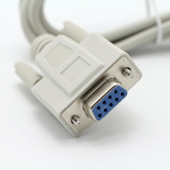 OEM Shield Мужчина на женщину DB9 RS232 9 Pin Straight Through Extension Serial Data Cable 1