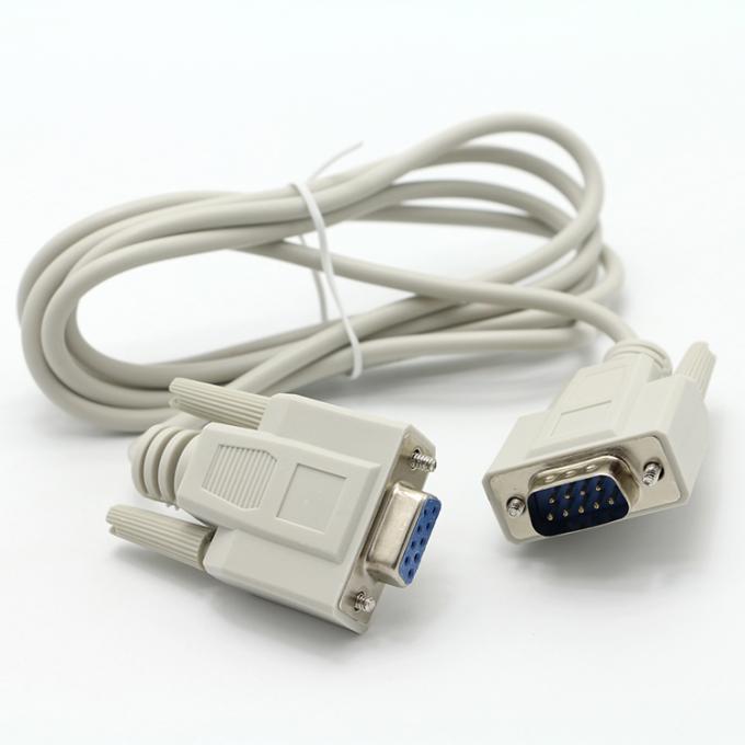 OEM Shield Мужчина на женщину DB9 RS232 9 Pin Straight Through Extension Serial Data Cable 0