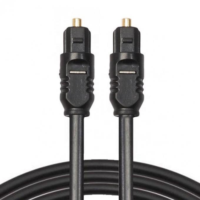 Высококачественный тонкий 1M 2M 3M 5M волоконно-оптический Toslink Spdif Золотой оптический цифровой аудио кабель 1