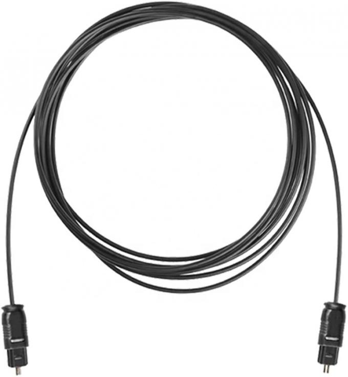 Высококачественный тонкий 1M 2M 3M 5M волоконно-оптический Toslink Spdif Золотой оптический цифровой аудио кабель 6