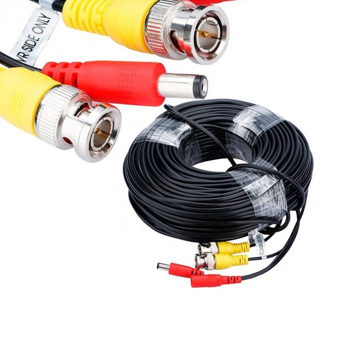 Заказ 5M 10M 20M Мужчина Женщина Установка безопасности RG59 Видео BNC DC Power SDI Кабель камер видеонаблюдения 1