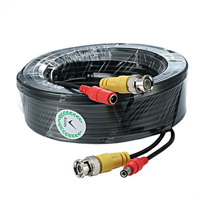 Заказ 5M 10M 20M Мужчина Женщина Установка безопасности RG59 Видео BNC DC Power SDI Кабель камер видеонаблюдения 0