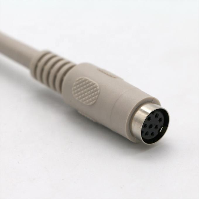 0.2M 0.5M 1M 2M 3M 5M 8 PIN Mini Din Женщина на RJ45 расширительный кабель 1