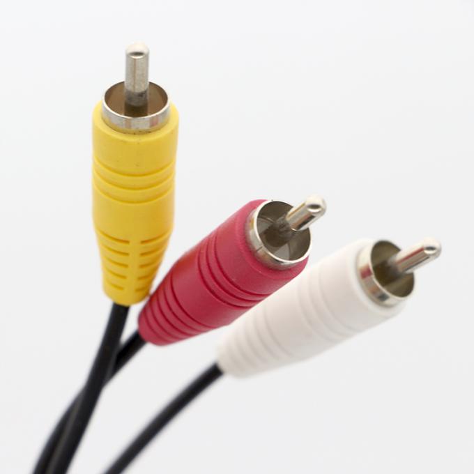 9 Pin Mini Din на 3 RCA S видео аудио кабель для телевизоров дисплеев аудио видео приемник 3