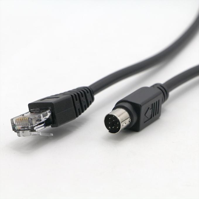 На заказ 1M 2M Мужчина на мужчину Женщина RJ45 на 8 штифтов Mini Din соединительный кабель 2