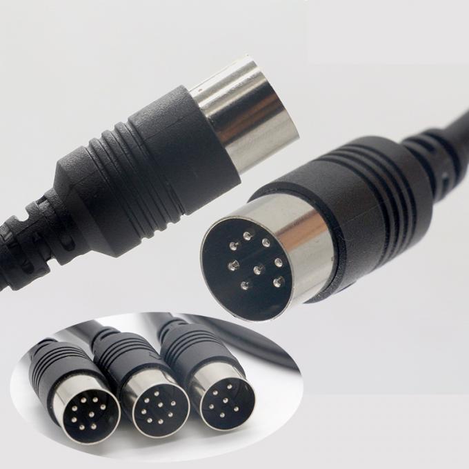 OEM Factory S Video Audio Shield Мужчина на мужчину Женщина 3 4 5 6 7 8 9 10 13 PIN MIDI DIN расширительный кабель 2