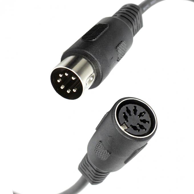 OEM Factory S Video Audio Shield Мужчина на мужчину Женщина 3 4 5 6 7 8 9 10 13 PIN MIDI DIN расширительный кабель 3