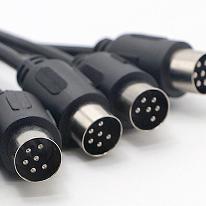 OEM Factory S Video Audio Shield Мужчина на мужчину Женщина 3 4 5 6 7 8 9 10 13 PIN MIDI DIN расширительный кабель 4