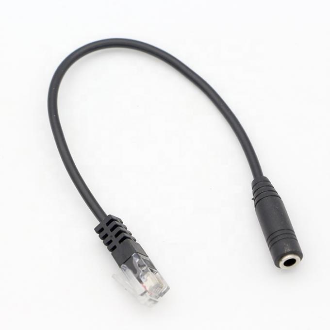 OEM RJ9 RJ10 к женскому 3,5 мм CTIA вставка аудио Джек гарнитурный адаптер кабель для телефона 5