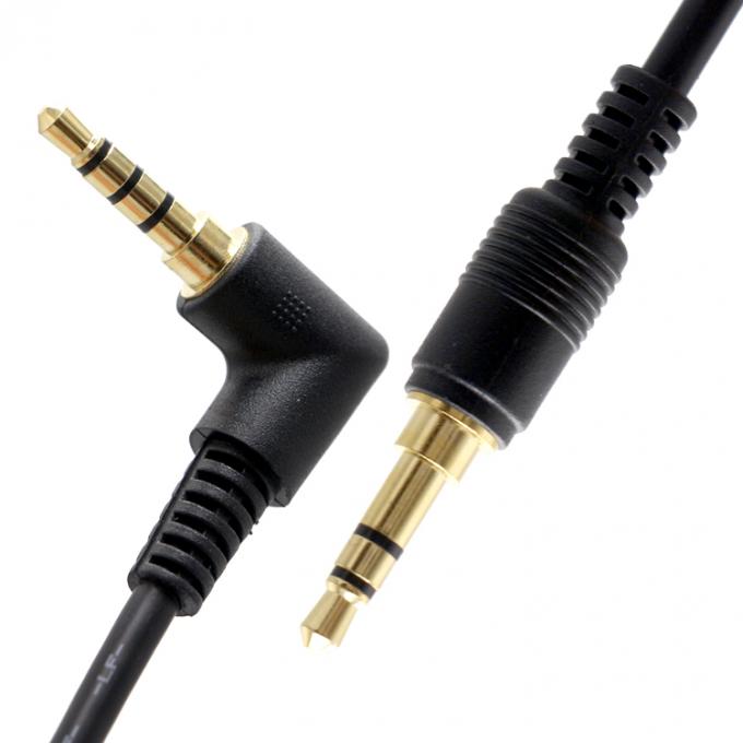 OEM 90-градусный правый угол 3,5 мм TRRS Jack Мужчина к 3,5 мм TRRS Jack Мужчина аудио кабель 2