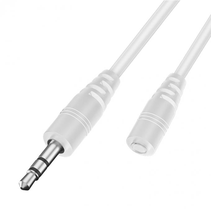 На заказ 1M 2M Мужчина на женщину 3.5mm Aux Audio Jack расширительный кабель 4