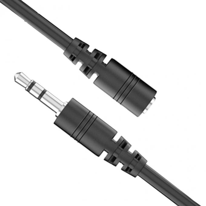 На заказ 1M 2M Мужчина на женщину 3.5mm Aux Audio Jack расширительный кабель 3