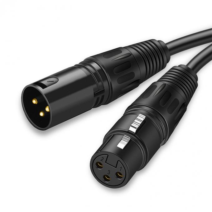 1 м 3 м 5 м 3 ПИН-коннектор XLR Audio Jack Мужчина к XLR Женщина DMX кабель 2