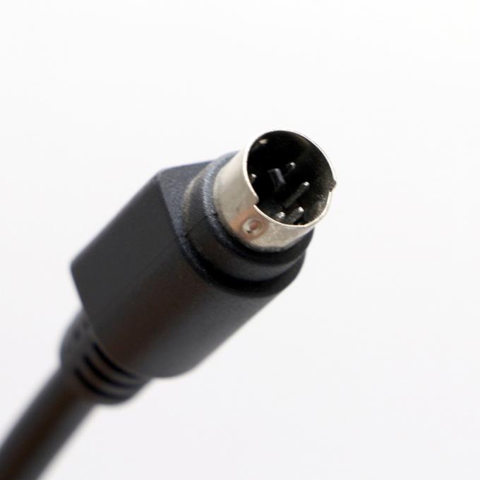 Мужчина-мужчина 6 PIN Mini DIN Plug Video Audio MIDI расширительный кабель для клавиатуры PS2 1