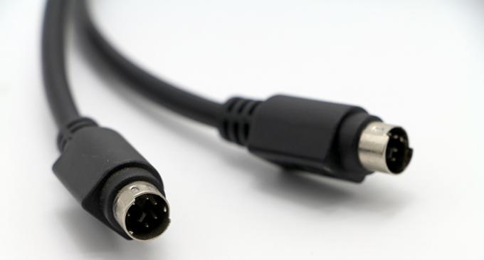 Мужчина-мужчина 6 PIN Mini DIN Plug Video Audio MIDI расширительный кабель для клавиатуры PS2 3