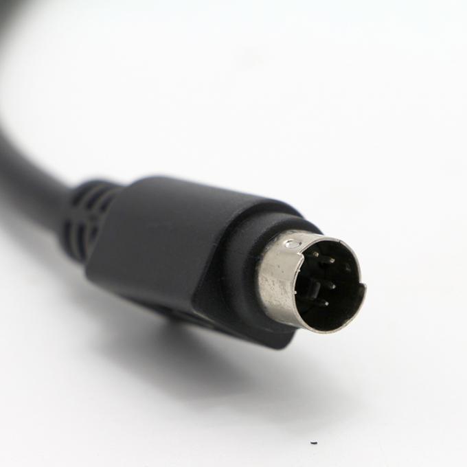 Мужчина-мужчина 6 PIN Mini DIN Plug Video Audio MIDI расширительный кабель для клавиатуры PS2 2