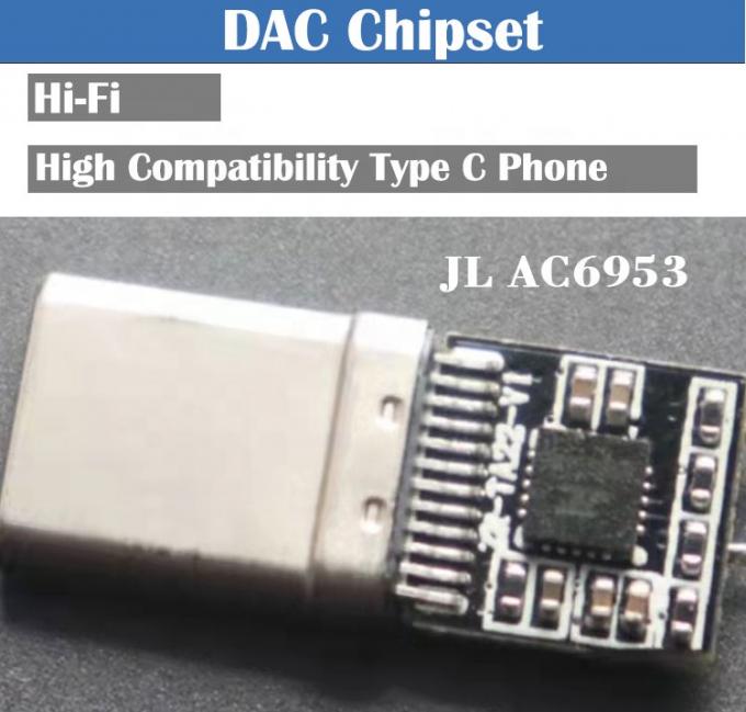 Высоко совместимый DAC USB Type C к AUX 3,5 мм аудио кабельный адаптер для Samsung Pixel Google Phone 1