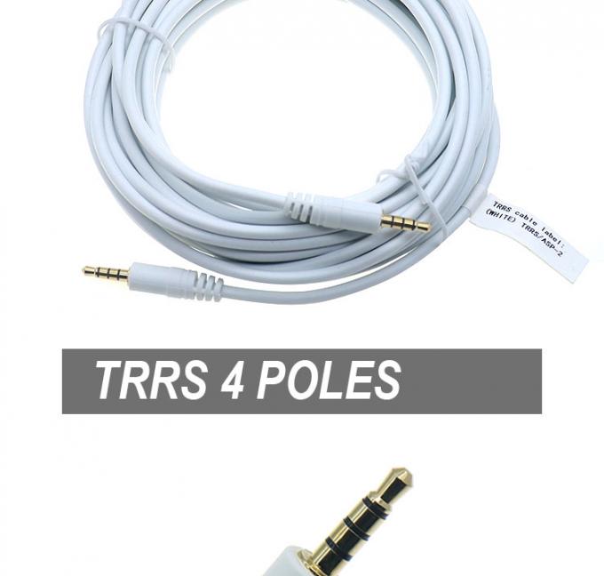 3.5mm Мужчина к мужчине Женщина Стерео Окс Моно Джек 3 полюса TRS 4 полюса TRRS Микрофон Патч Аудио расширения кабеля 1