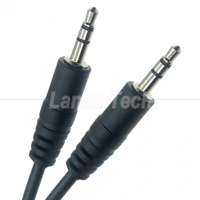 OEM настройка 1M 2M 3M 5M 10M 3 полюса TRS Мужчина на мужчину 3.5mm Aux Stereo Jack Кабель расширения аудио 3