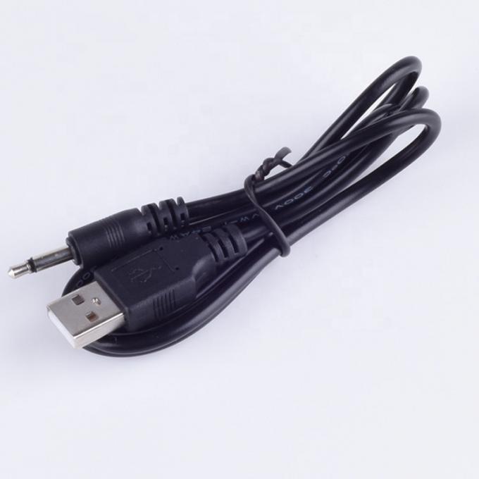 1M USB на 3,5mm 2 плёс Aux Audio Jack Connector Зарядный кабель для динамика 2