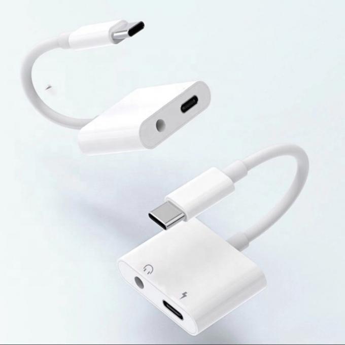 2 в 1 USB C до 3,5 мм jack AUX Headphone earphone dongle Adapter для Samsung Note Goole пиксель 4 4XL 3 3XL 2 2XL 6