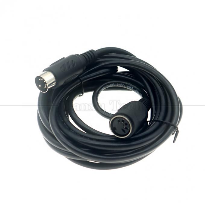 Высокое качество 1M 3M 5M Мужчина на женщину MIDI 5 PIN DIN расширительный кабель для гитары аудио клавиатуры 1