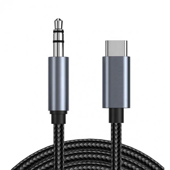 DAC USB Type C на 3,5 мм Audio Jack Мужской кабель AUX Гарнитура Dongle адаптер для Google Pixel 0