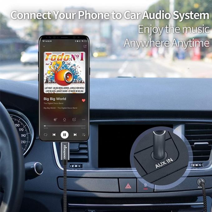DAC USB Type C на 3,5 мм Audio Jack Мужской кабель AUX Гарнитура Dongle адаптер для Google Pixel 5