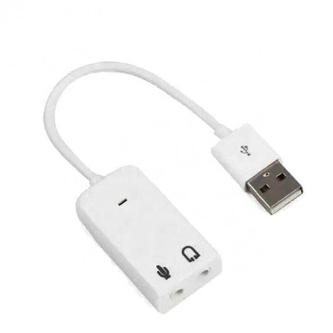 Подключение и воспроизведение аудио микрофона студия USB внешняя звуковая карта адаптер кабель 2