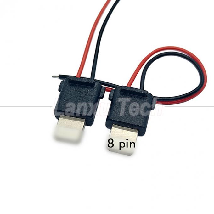 USB Type C 2 Pin Male Plug Connector Cable для телефонного энергобанка 4
