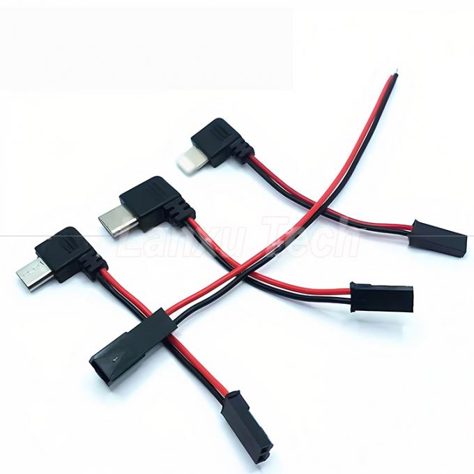 90 градусов прямой угол USB 8 Pin Micro Type C к JST SYP соединительный кабель для мотоциклиста магнитный держатель мобильного телефона 1