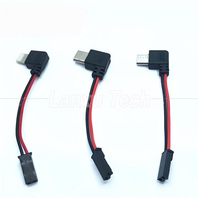 90 градусов прямой угол USB 8 Pin Micro Type C к JST SYP соединительный кабель для мотоциклиста магнитный держатель мобильного телефона 0