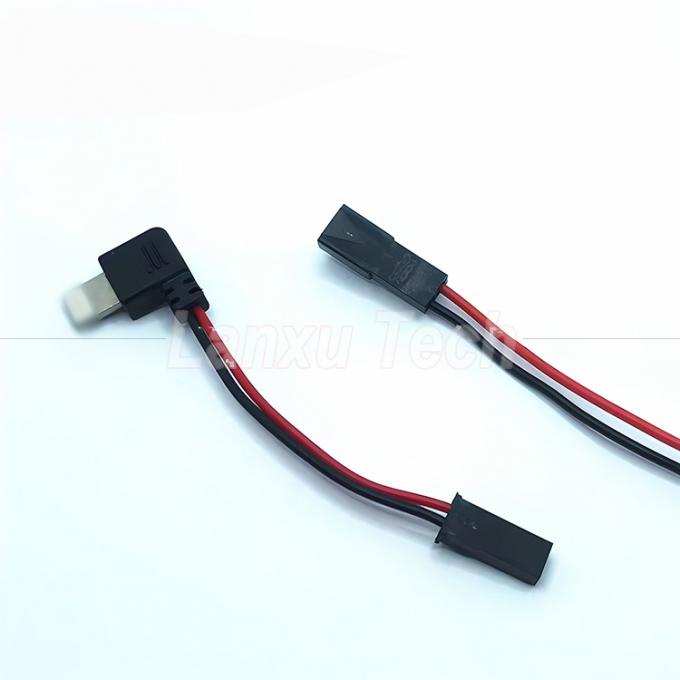 90 градусов прямой угол USB 8 Pin Micro Type C к JST SYP соединительный кабель для мотоциклиста магнитный держатель мобильного телефона 4