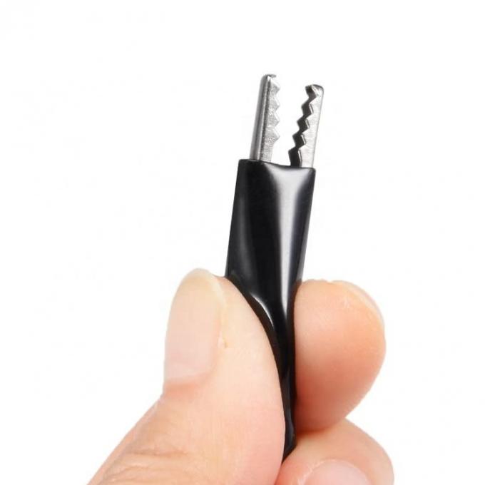 5.5x2.1mm DC женский к двойным клипам аллигатора кабель адаптера для испытания питания 3